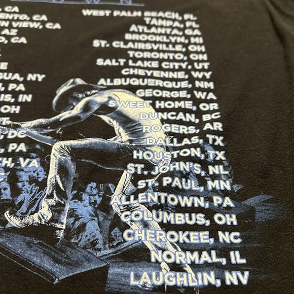 Vint2014 Tim McGraw Black Concert T Shirt Sundown Heaven Town Sz S GUC - Picture 7 of 11